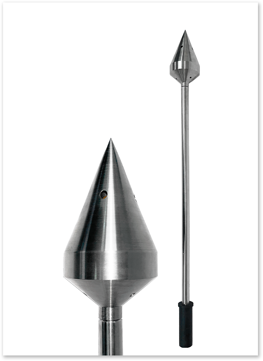 Punta con Avance de Cebado de Aluminio