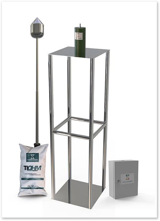 Kit Pararrayos PRP INOX