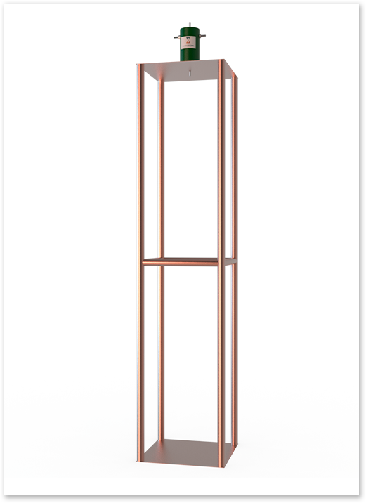 Electrodo de Cobre, Alto Amperaje