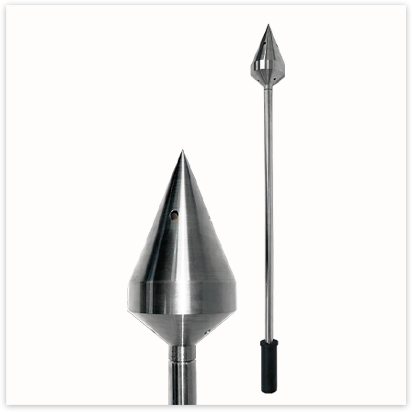 Punta con avance de cebado de Aluminio